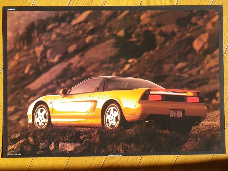 Amazon.co.jp: 当時物ホンダ製ポスター ホンダ NSX（NA1